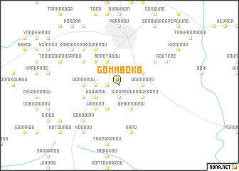 map of Gommboko