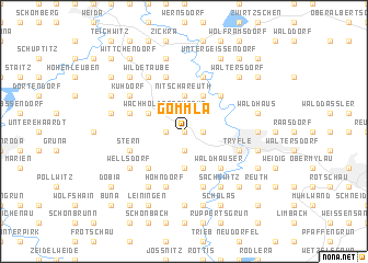 map of Gommla