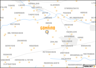 map of Gomnino