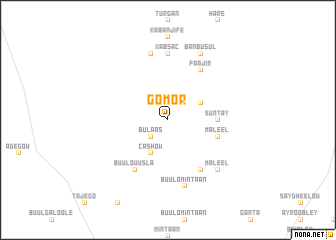 map of Gomor