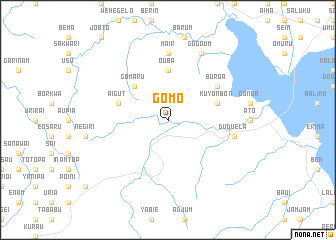 map of Gomo