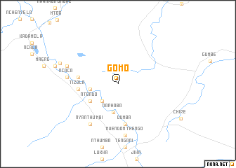 map of Gomo