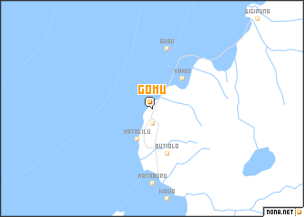 map of Gomu