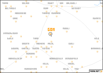 map of Gom