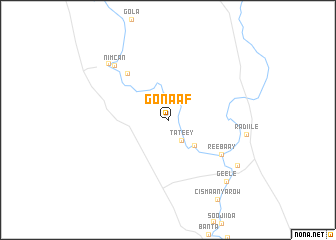 map of Gonaaf