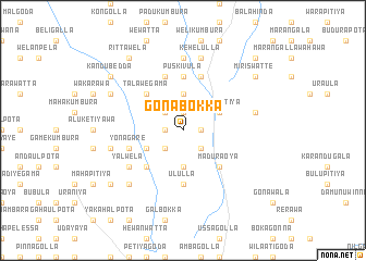 map of Gonabokka