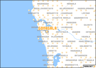 map of Gonagala