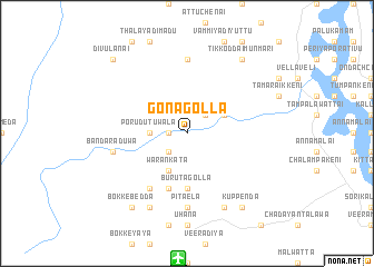 map of Gonagolla