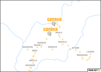 map of Gonaka