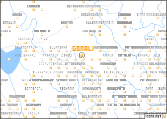 map of Gonāli