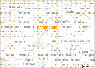 map of Gonaramba