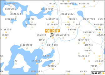 map of Gonarp