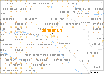 map of Gonawala