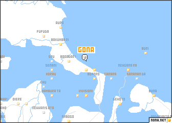 map of Gona