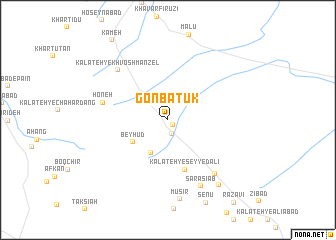 map of Gonbatūk