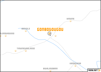 map of Gonbodougou