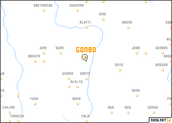 map of Gonbo