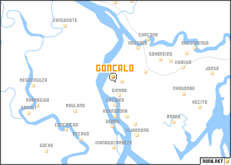 map of Gonçalo