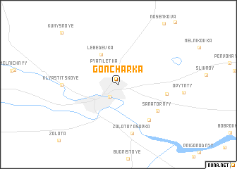 map of Goncharka