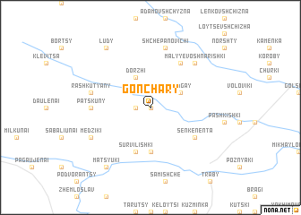 map of Gonchary