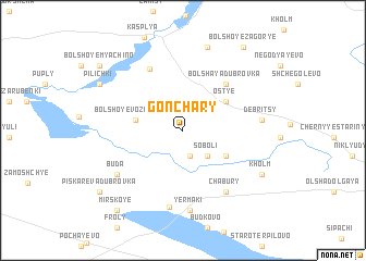 map of Gonchary