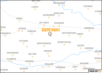 map of Gonchuki