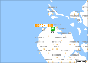 map of Gonchwein