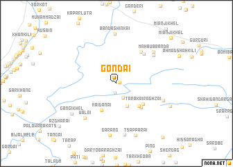 map of Gondai