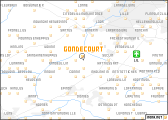 map of Gondecourt