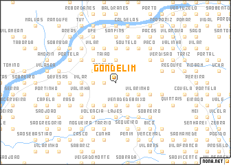 map of Gondelim