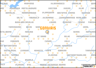 map of Gondiãis