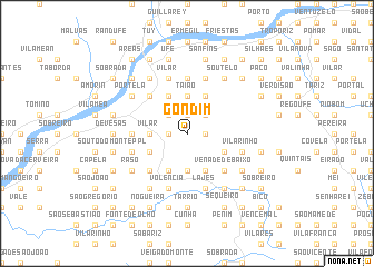 map of Gondim