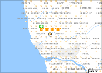 map of Gondivinho