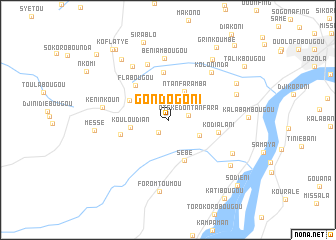 map of Gondogoni