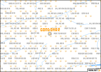 map of Gondomar