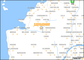 map of Gondomar