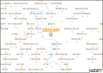 map of Gondorf