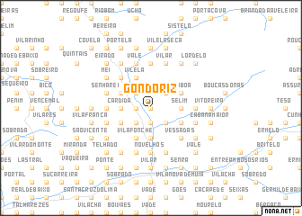 map of Gondoriz