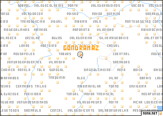 map of Gondramaz