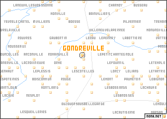 map of Gondreville