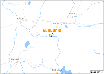 map of Gond Umri