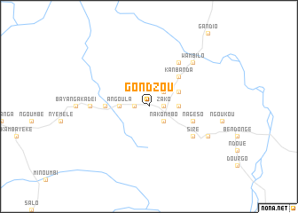 map of Gondzou