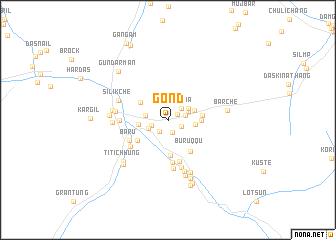 map of Gond