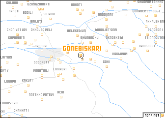 map of Gonebiskari