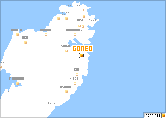 map of Goneo