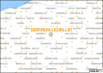 map of Gonfreville-Caillot