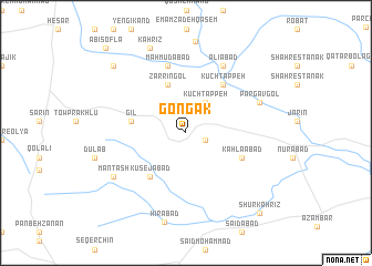 map of Gongak
