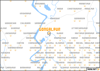 map of Gongalpur