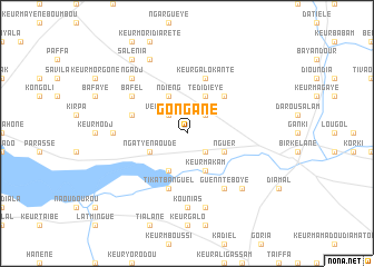 map of Gongane