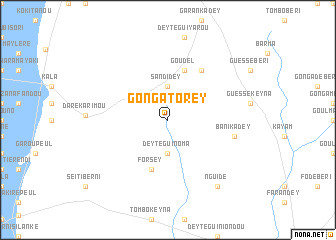map of Gongatorey